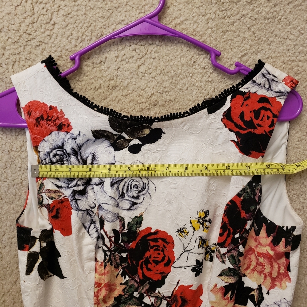 Adrianna Papell floral dress - Picture 8 of 16